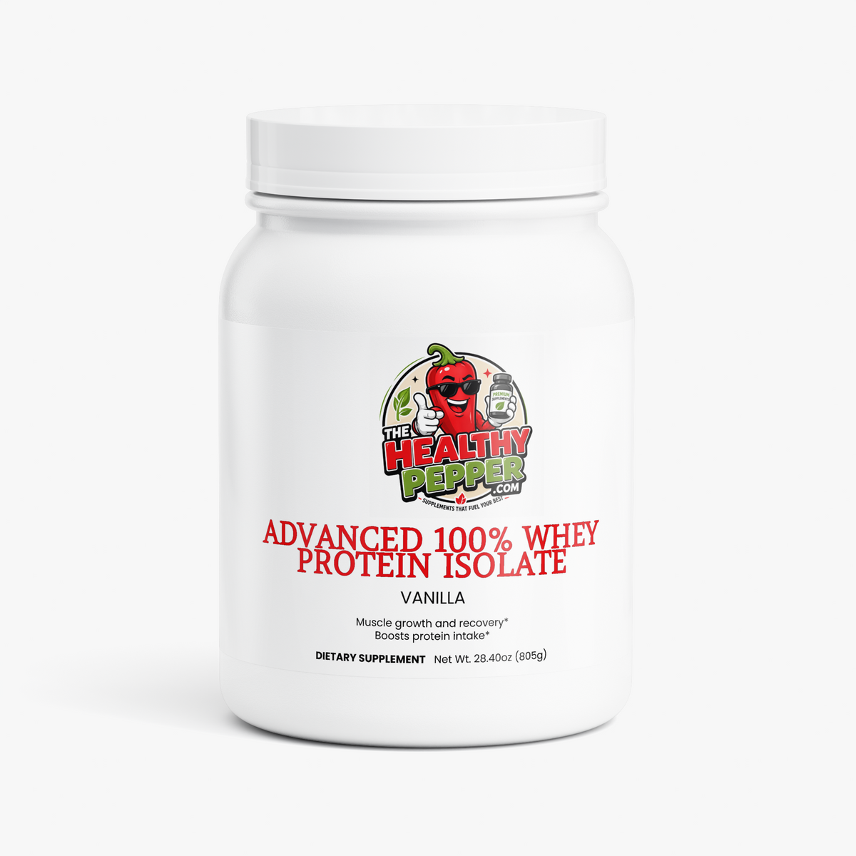 Advanced 100% Whey Protein Isolate (Vanilla)