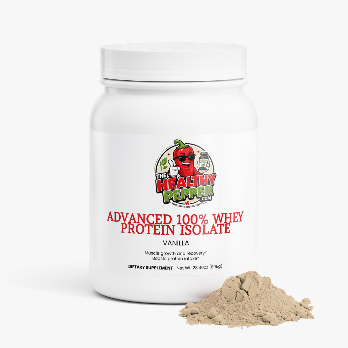 Advanced 100% Whey Protein Isolate (Vanilla)