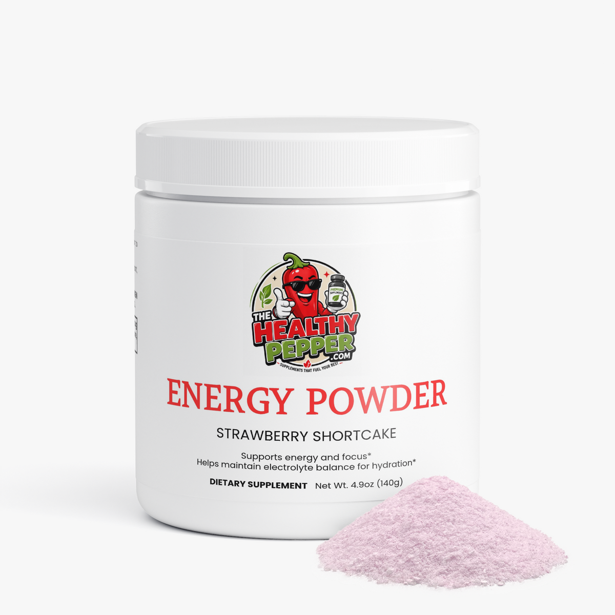 Energy Powder (Strawberry Shortcake)