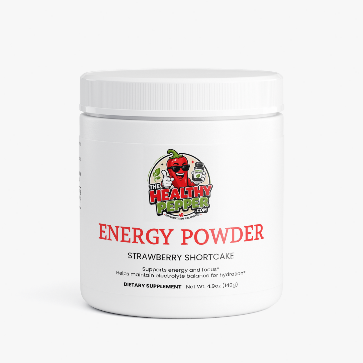 Energy Powder (Strawberry Shortcake)