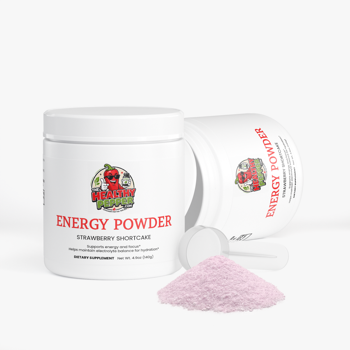 Energy Powder (Strawberry Shortcake)