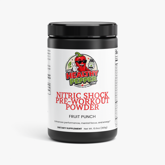 Nitric Shock Pre-Workout Powder (Fruit Punch)