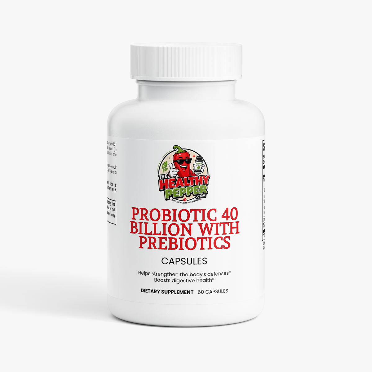 Probiotic 40 Billion with Prebiotics