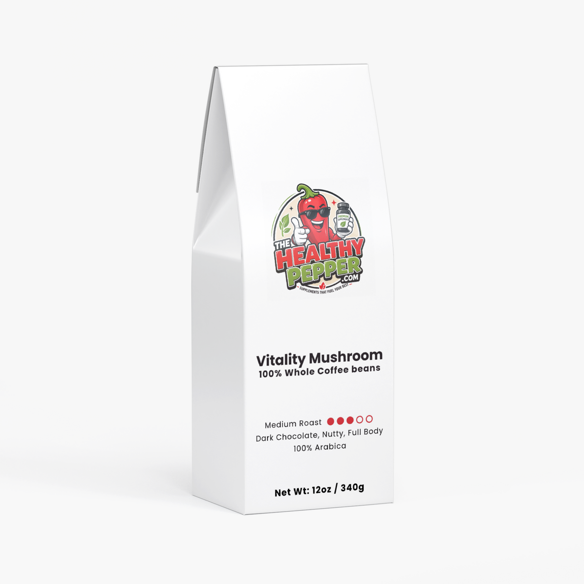 Vitality Mushroom Coffee (Medium Roast)